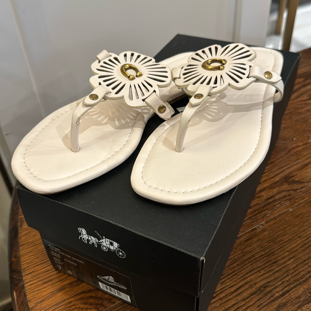 Coach sandal - size 7B